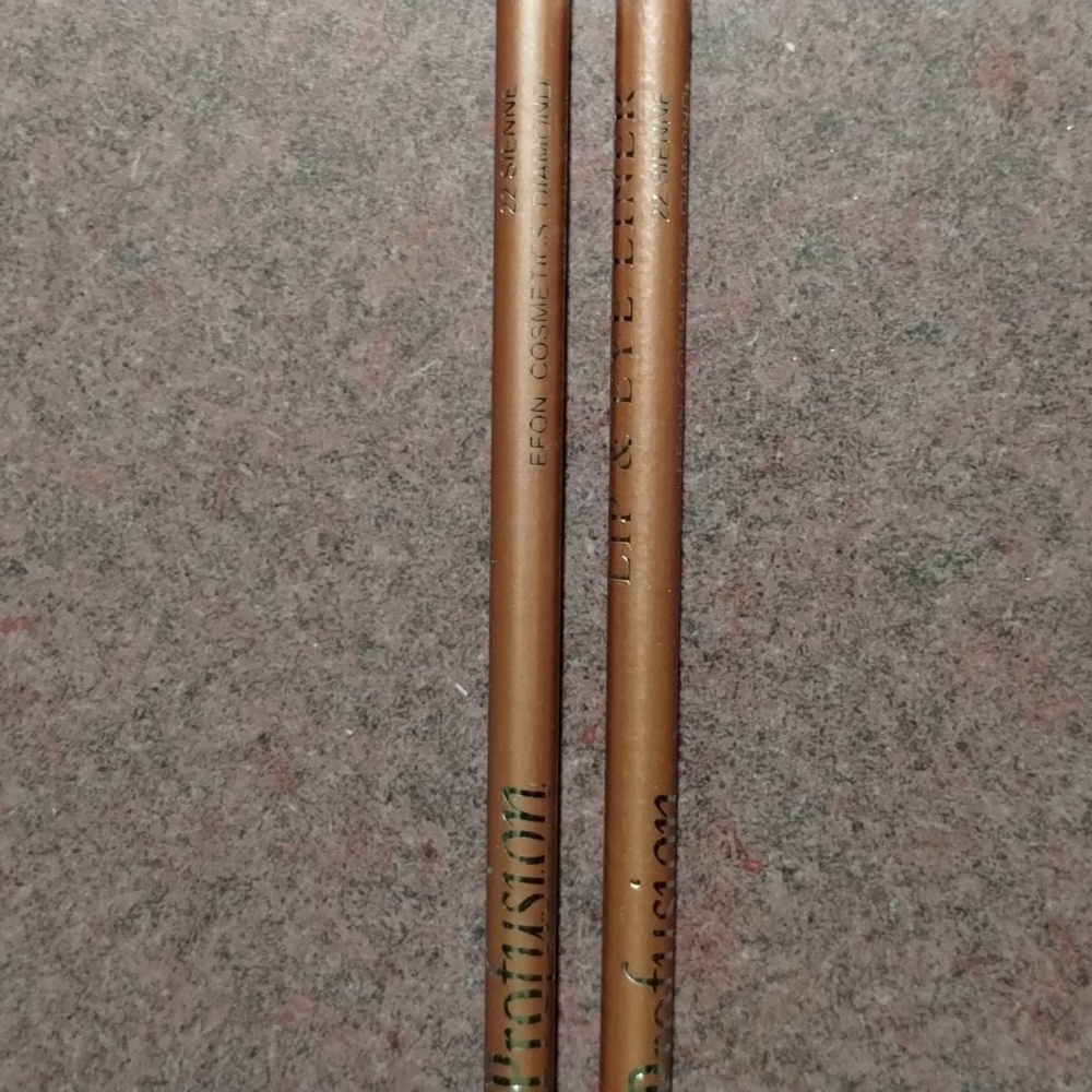 Profusion Cosmetics 2 Lip & Eye Liner Pencils Sienne